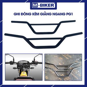 PG1 M-Biker High <b>Handlebars</b> for Motorcycle - Product Image 6