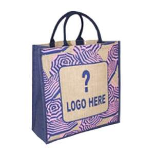 Bolsa de yute de lujo Embrace Eco-Fashion Bolsas de compras de Yute natural reutilizables de alta calidad para uso diario - Product Image 2