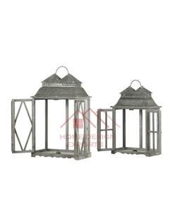 Galvanize Metal Candle <b>Lantern</b> Ramadan Decor Candle Arrangements Candle <b>Lantern</b> <b>Sets</b> - Product Image 1