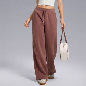 Loose Pants Full Length Casual Women's <b>Trousers</b> Comfort Polyester Material with Trendy Design - Product Image 2