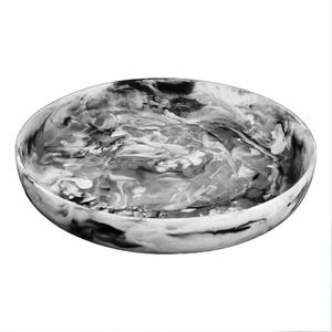 Juego de cuencos para servir de resina en espiral verde de 2 cuencos de madera y resina mezclados PRECIO en línea 1 pulgada cuadrada USD - Product Image 4