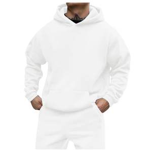 16,9 oz 480gsm algodón de peso pesado más suéter con capucha de terciopelo hombres grueso apretado Polar polar pulóver Sudadera con capucha mujer sudadera - Product Image 2