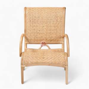 Chaise longue en rotin faite à la main chaise en rotin chaise en rotin pour meubles de salon au meilleur prix du marché - Product Image 2