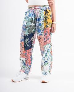 All-Season Patchwork <b>Harem</b> <b>Pants</b> with Elastic Baggy Summer Festival Clothes for <b>Women</b> Men Wholesale Summer <b>Pants</b> with Pockets - Product Image 5