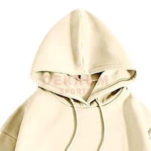 Sweat-shirts décontractés respirants brodés sur mesure pour femmes, vêtements de sport d'hiver, service OEM, col à capuche, position du logo sur le devant, Pakistan - Product Image 4