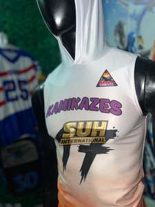 Uniforme de football américain 7 contre 7 personnalisé pour enfants, respirant et imprimé, OEM |   Maillot et short d'équipe - Product Image 6