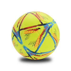 ลูกฟุตบอลมืออาชีพ ขนาด 5 ผลิตจาก PU/PVC  รับสกรีนโลโก้ สำหรับฝึกซ้อมและแข่งขัน สินค้าใหม่ ขายส่ง - Product Image 6