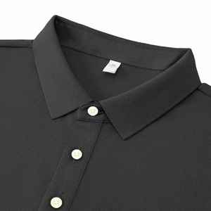 Golf de hombre de alta calidad para camisetas de polo estampado personalizado 100% algodón manga corta seda sólida bordado soporte ODM al por mayor - Product Image 2