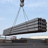 Poutre en H en acier laminé à chaud 100x100x6x8 ASTM A36 pour structure de bâtiment, fournie directement par l'usine, avec service de découpe et de soudage