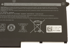 Nouvelle batterie originale pour ordinateur portable Dell Latitude 5430 5530 7430 7330 7530 58Wh 4 cellules 8P81K 08P81K - Product Image 3