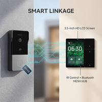 Interphone IP intelligent Hiwink en gros 1080P WiFi PoE HW6203 avec déverrouillage par application NFC et carte IC, logo personnalisé