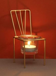 Porte-bougie décoratif en métal avec insert en verre, accent de table de mariage, décoration votive de luxe, centre de table haut de gamme, pour événements intérieurs et cadeaux - Product Image 3