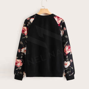 เสื้อสเวตเตอร์คอกลมสำหรับผู้หญิงเสื้อสเวตเชิ้ตสไตล์ใหม่สั่งตัดตามแบบได้ - Product Image 2