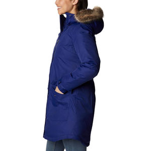 <b>Women</b> New Fashion Long <b>Women's</b> <b>Parka</b> <b>Coat</b> Winter Spring Hooded Collar Warm Blue Color Best Quality Winter <b>Parka</b> Jacket <b>Coats</b> - Product Image 4