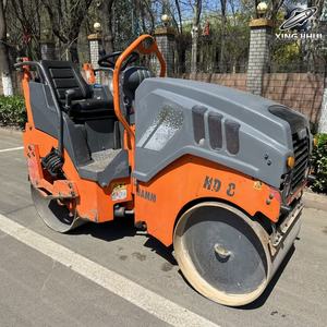 Rodillo Compactador Vibratorio de Doble Tambor HAMM HD8VV Usado, 1.5 Toneladas de Peso Operativo, Marca Alemana Original, Compactador Pequeño - Product Image 3