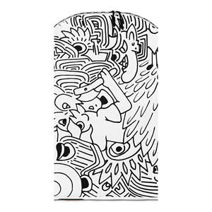 Cómics IW # Mochila Minimalista 18 con Cierre de Cremallera, Bolsa de Viaje con Diseño de Dibujos Animados - Product Image 1