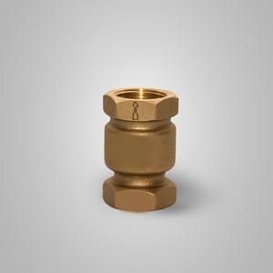 Best Quality Bronze Vertical <b>Check</b> <b>Valve</b> for Petrochemical Industry Stainless Steel Working Parts Screwed BSP Female OEM & ODM - Product Image 5