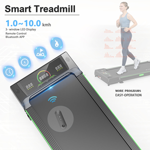 Caminadora Compacta Portátil para el Hogar, Máquina para Correr Inteligente Debajo del Escritorio, Plataforma para Caminar con Amortiguación Estable - Product Image 2