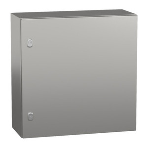 Contenitori per Strumenti Elettronici SCHNEIDER ELECTRIC NSYS3X6625 SPACIAL S3X in Acciaio Inox 304L, H600xW600xD250 mm, Finitura Scotch Brite - Product Image 1