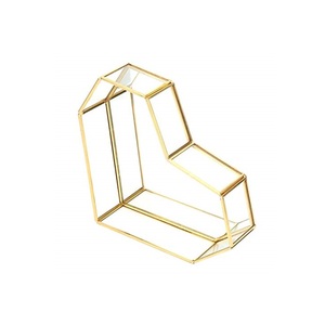 HANDMADE DECORATIVE <b>TRAY</b> METAL <b>GOLD</b> COLOR DINNERWARE ALUMINIUM HEXAGON SHAPE DESIGN CHRISTMAS <b>SERVING</b> <b>TRAY</b> for HOTEL SUPPLIES - Product Image 4