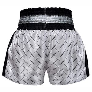 กางเกงมวยไทยขาสั้นทรงหลวมทำจากโพลีเอสเตอร์สำหรับผู้ชายชุดกีฬามวยไทยกางเกงขาสั้นแบบไทย - Product Image 4