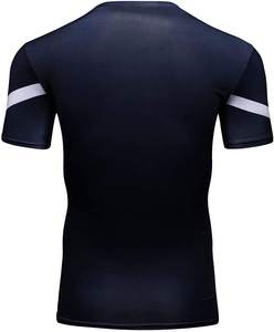 Impresión de alta calidad para hombre gráfico 95 algodón 5 Spandex camisetas de compresión elastano estiramiento transpirable gimnasio Camiseta de manga corta - Product Image 3