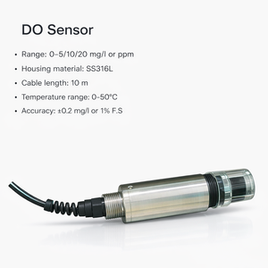 หัววัดออกซิเจนละลายน้ำสำหรับอุตสาหกรรม สำหรับระบบบำบัดน้ำเสียและระบบเพาะเลี้ยงสัตว์น้ำ - Product Image 2