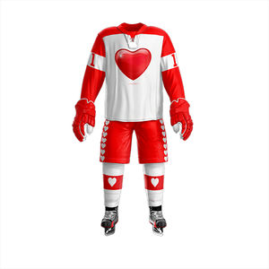 Uniformes de hockey sur glace avec logo personnalisé pour hommes vente en gros de vêtements avec nom d'équipe vêtements de hockey sur glace personnalisés - Product Image 2