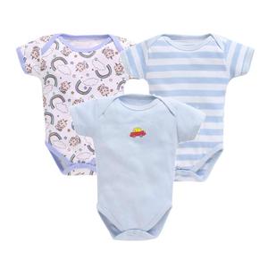 Pelele de Manga Larga con Botones a Presión para Bebé, de Alta Calidad, para Primavera y Otoño, con Diseño de Dibujos Animados, 100% Algodón, 200-220 g/m², Unisex - Product Image 1