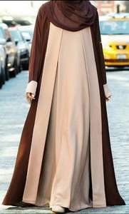 Venta al por mayor 2024 vestido modesto para mujeres musulmanas diseños impresionantes hermoso Abaya vestido de baile silueta cintura Natural Super precio - Product Image 2