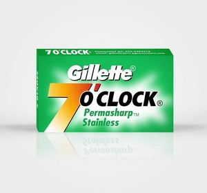 Cuchillas de Repuesto para Maquinilla de Afeitar de Doble Filo Gillette 7 O'clock Permasharp |   100 Cuchillas de Afeitar de Acero Inoxidable |   Paquete a Granel - Product Image 2