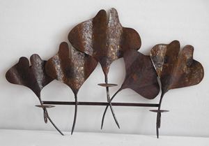 Décoration murale moderne européenne en métal de style Art déco Cercles de designer en fer d'origine Mamba en or noir de Chine Matériau de couleur d'emballage - Product Image 5