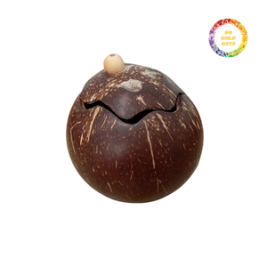 Gros bougeoir décoratif en coquille de noix de coco Best-seller à l'exportation - Product Image 2