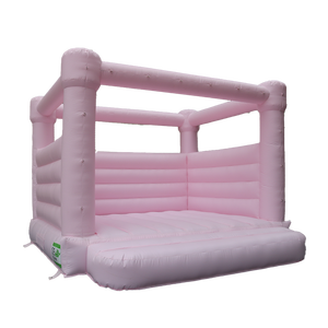 โรงงานจีนขายส่งพองปราสาทเด้งสีขาวขนาดเล็กมินิสีขาวจัมเปอร์บ้านเด้งงานแต่งงานเด็กวัยหัดเดินบ้านตีกลับ - Product Image 3