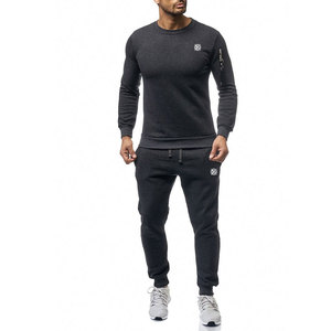 Sweat-shirt en molleton 100% coton de haute qualité pour homme, motif uni, streetwear pour une utilisation décontractée en plein air en hiver, respirant et à séchage rapide - Product Image 1