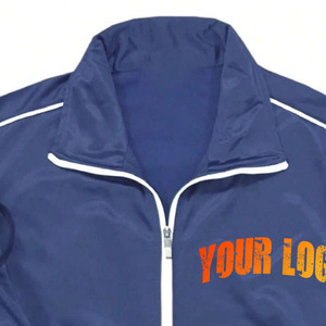 Traje cortavientos para hombre más vendido Ropa de invierno de diseño personalizado Tallas grandes Impermeable y Patrón sólido - Product Image 5