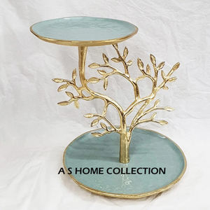 Shiny Polished Eco-Friendly Gold Plated Stand with Newly Designed Stainless Steel Metal Cake Stand for Party Occasions - Product Image 3