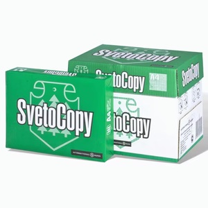 กระดาษถ่ายเอกสาร Svetocopy นำเข้า ขนาด A4 สีขาว 80 แกรม เยื่อไม้บริสุทธิ์ 100% ผิวเรียบ ความสว่าง 102-104% 500 แผ่น/รีม - Product Image 4