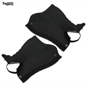 Leather <b>Half</b> <b>Chaps</b> for Horse Rider English Horse Saddle Rider's <b>Chaps</b> Equestrian Accessories for Horse Riders - Product Image 6