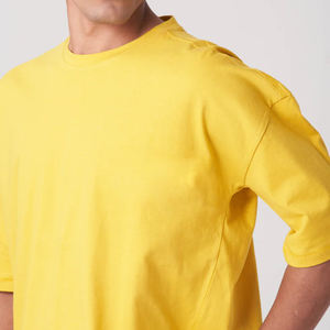 Nueva Camiseta de Manga Corta para Hombre con Hombros Caídos, Logotipo/Colores Personalizados, Antiarrugas, Transpirable, de Primera Calidad - Product Image 6