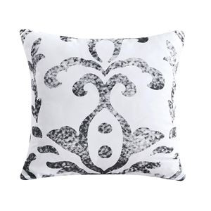 Sky | Juego de edredón 8 piezas, King, 260x240 cm, blanco y gris Juego de edredón de lujo para todas las estaciones - Product Image 5