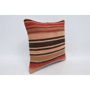 หมอนผ้าขนแกะสีน้ำตาล18X18นิ้วสุดหรูลายวินเทจพร้อมใบไม้นุ่มสำหรับห้องนั่งเล่นหรือห้องครัว - Product Image 3