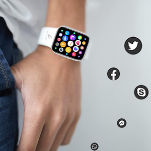 Montre connectée sportive S8 Pro avec écran tactile Bluetooth, suivi d'activité, réponse aux appels, assistant vocal IA, étanche IP68, compatible Android - Product Image 3