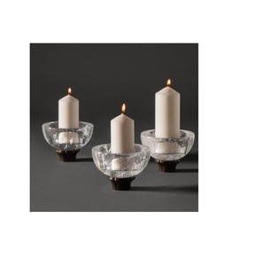 Gold Colored Metal Candle Holder Luxury Theme <b>Wax</b> Candle Holder for High Quality Candle Votive Use Christmas Decor - Product Image 4