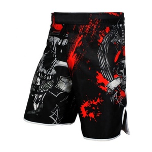 Shorts de combat et de boxe MMA sublimés de qualité supérieure Créez votre propre short MMA à impression personnalisée pour hommes. - Product Image 2