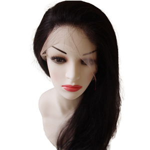 Perruques HD douces avec dentelle frontale, extensions de cheveux humains longues, 3 paquets avec fermeture en dentelle frontale en provenance du Vietnam - Product Image 1