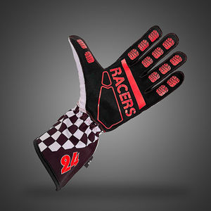 Gants de kart de course automobile à poignée personnalisée de haute qualité Gants antidérapants résistants à l'usure Gants coupe-vent - Product Image 6