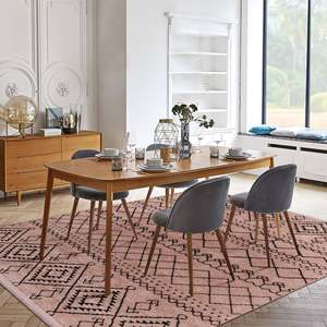 Netline Home Machine-Washable Soft <b>Chenille</b> Area <b>Rug</b> Brown-RW1801 - Product Image 3