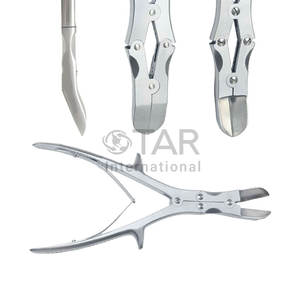 STILLE-Liston Cortadores de hueso curvo 10,5 "Instrumentos médicos ortopédicos Procedimientos quirúrgicos de corte Precio al por mayor Proveedor a granel - Product Image 3