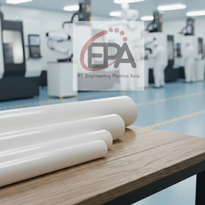 Performances constantes POM Natural Rod 70mm X 2m Conception structurelle solide, idéale pour l'usinage répété et l'application technique - Product Image 1